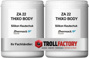 Zhermack silicone rubber ZA 22 THIXO BODY Thixotropic skin spreadable