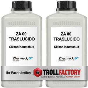 Zhermack silicone rubber ZA 00 Translucido translucent super soft Soft...