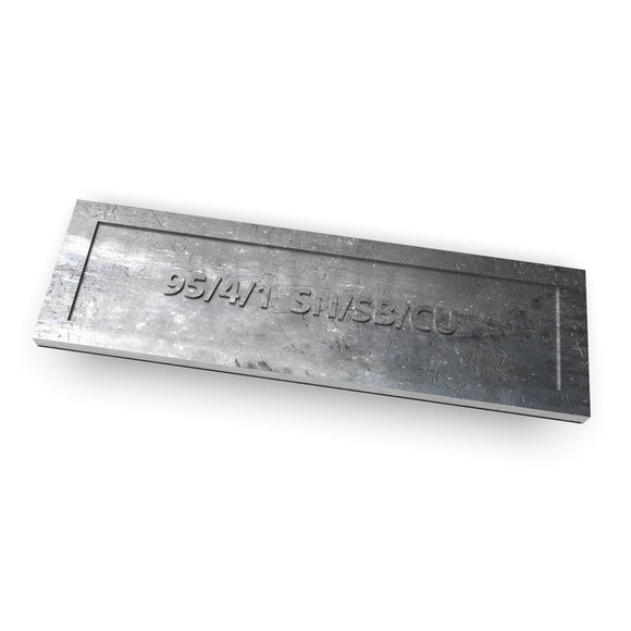 TFZ pure tin 95% SN/SB/CU lead-free bars