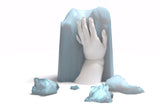 Impression set alginate 3D baby hand foot relief